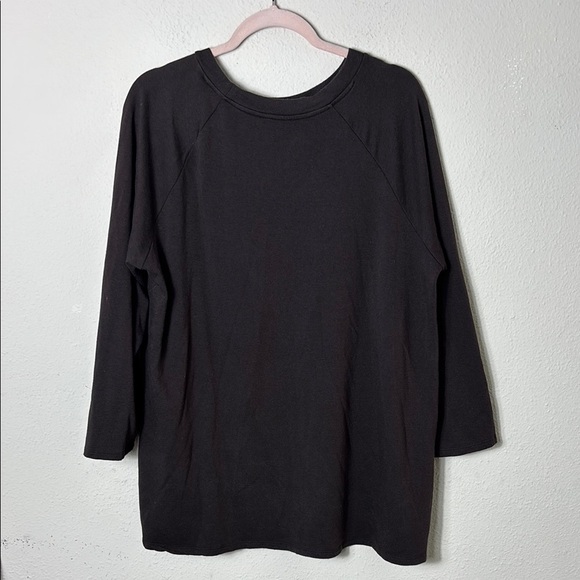 Eileen Fisher Brown Crewneck Tunic Sweater Shirt Top Size 1X - Picture 1 of 6